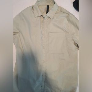 Lululemon Mens Longsleeve Button Down Shirt Sz M